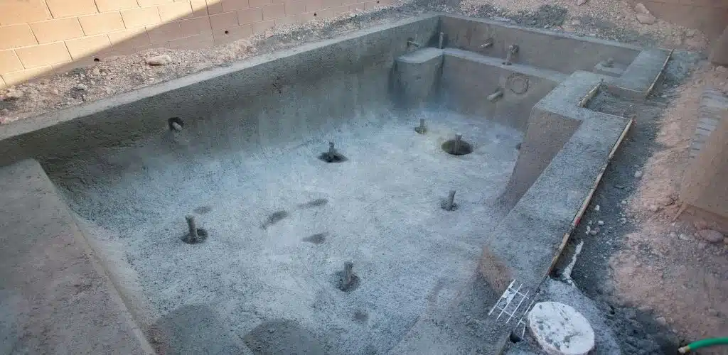 Rango de precios de construcción de piscinas por tamaño