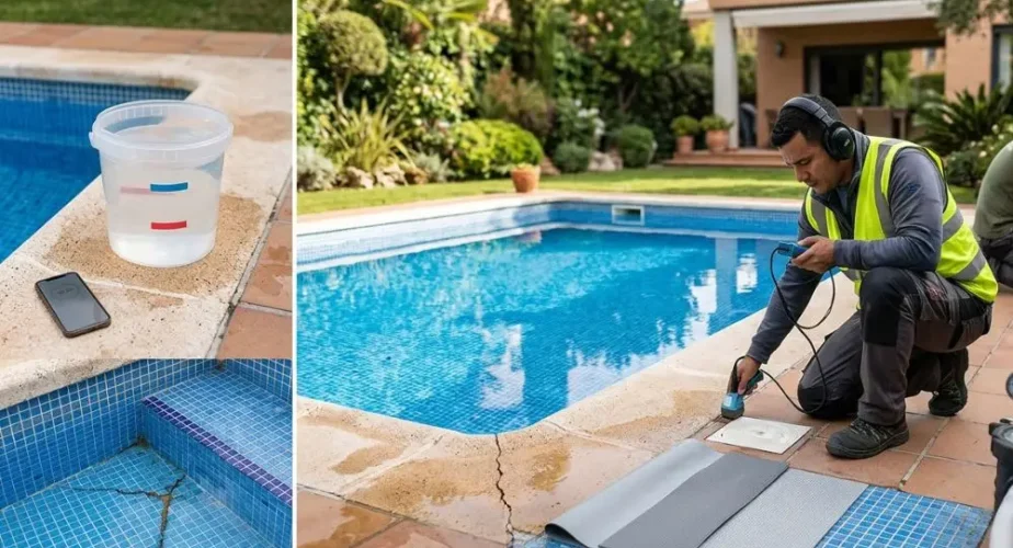 Mi piscina pierde agua cómo detectar y reparar una fuga
